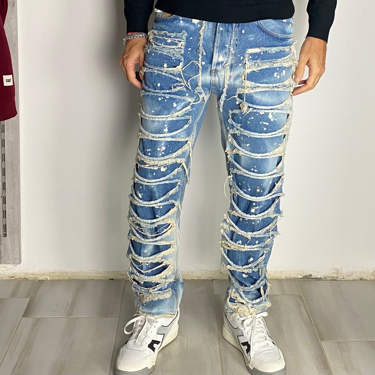 Jeans Strappi